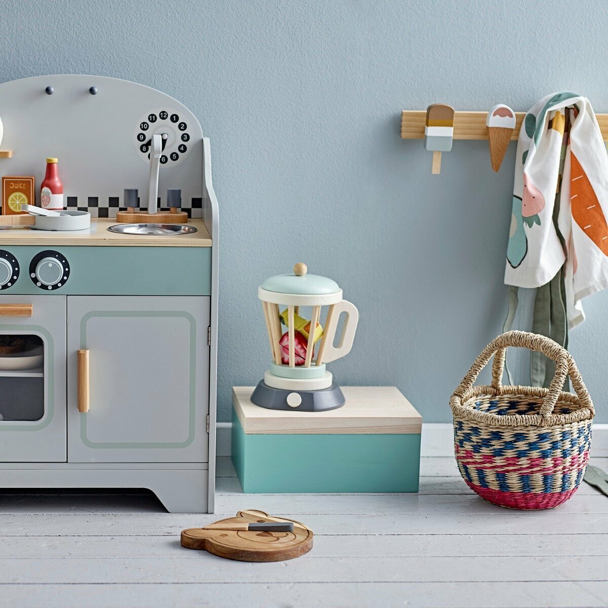 Dinette jouets de cuisine en bois - Bloomingville Mini - The Cool Republic