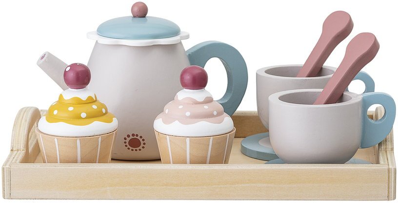 Dînette multicolore en bois - Bloomingville - The Cool Republic