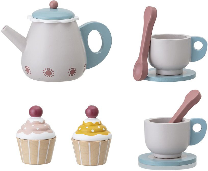 Dînette multicolore en bois - Bloomingville - The Cool Republic