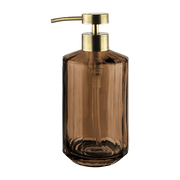 Distributeur de savon en verre marron 18 cm Vision - Mette Ditmer - The Cool Republic