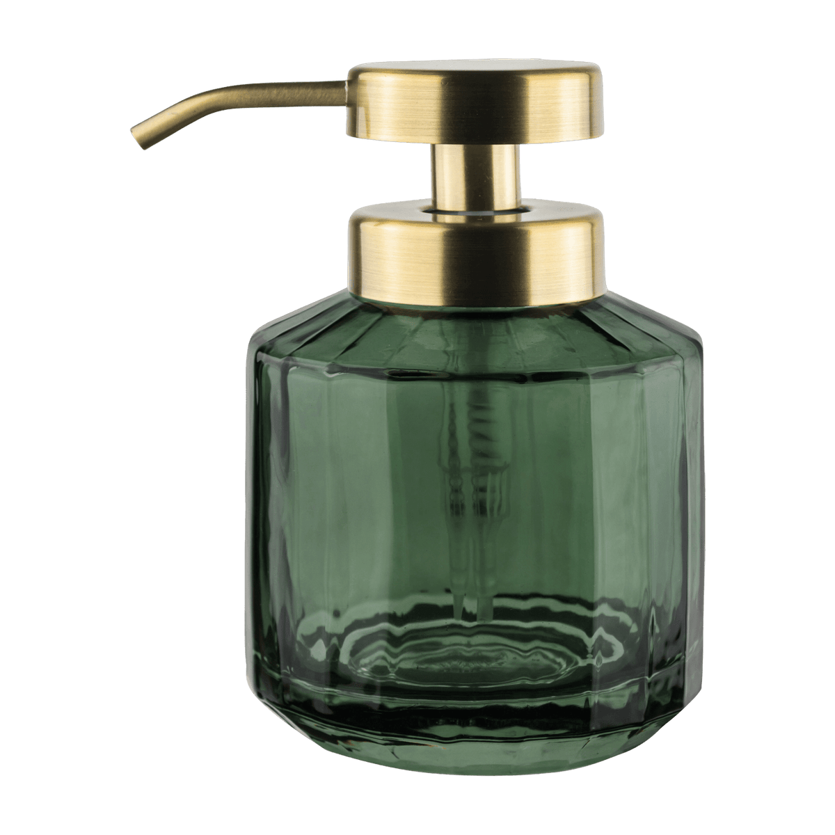 Distributeur de savon en verre vert 14 cm Vision - Mette Ditmer - The Cool Republic
