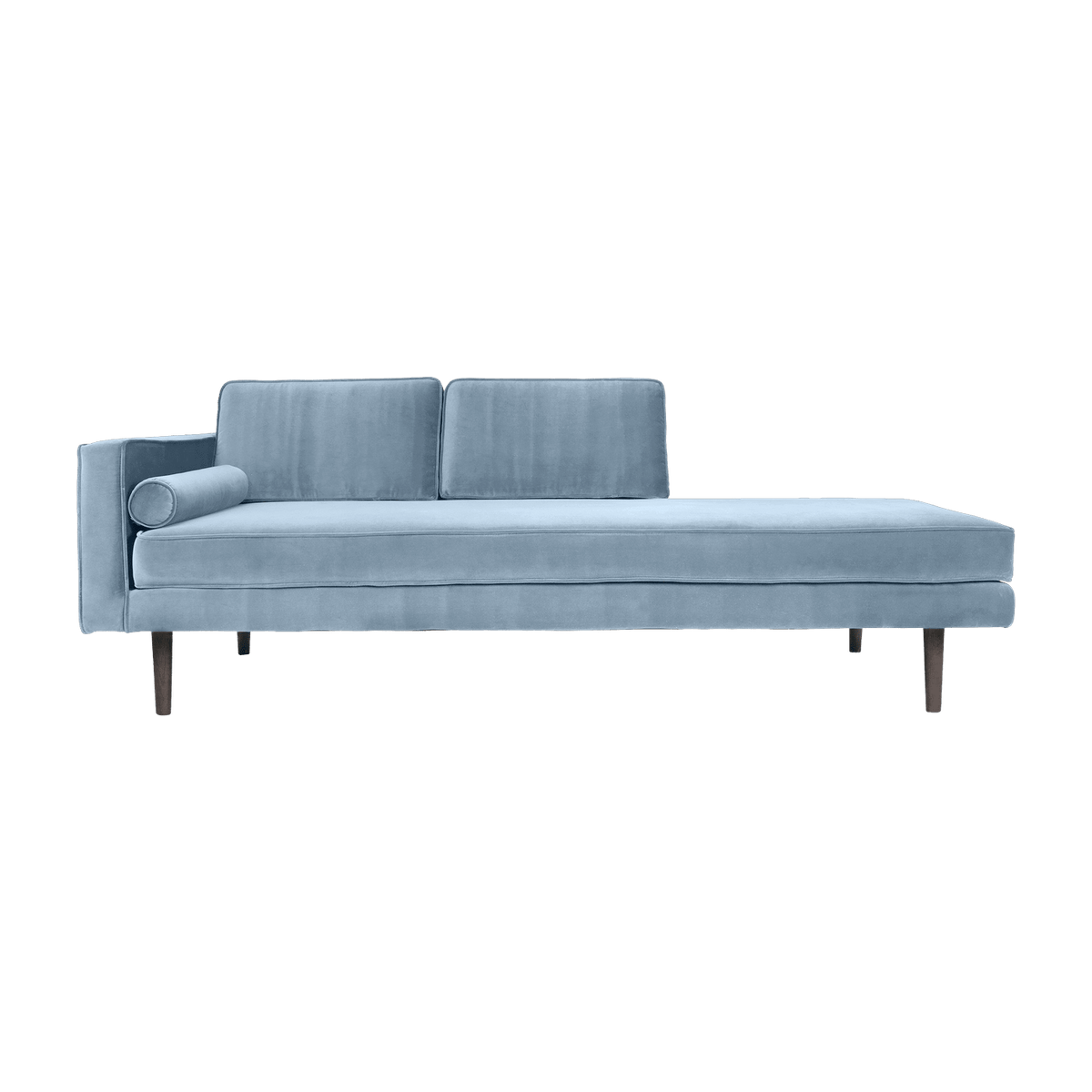 Divan en velours bleu pastel Wind - Broste Copenhagen - The Cool Republic