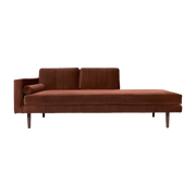 Divan en velours café caramel Wind - Broste Copenhagen - The Cool Republic