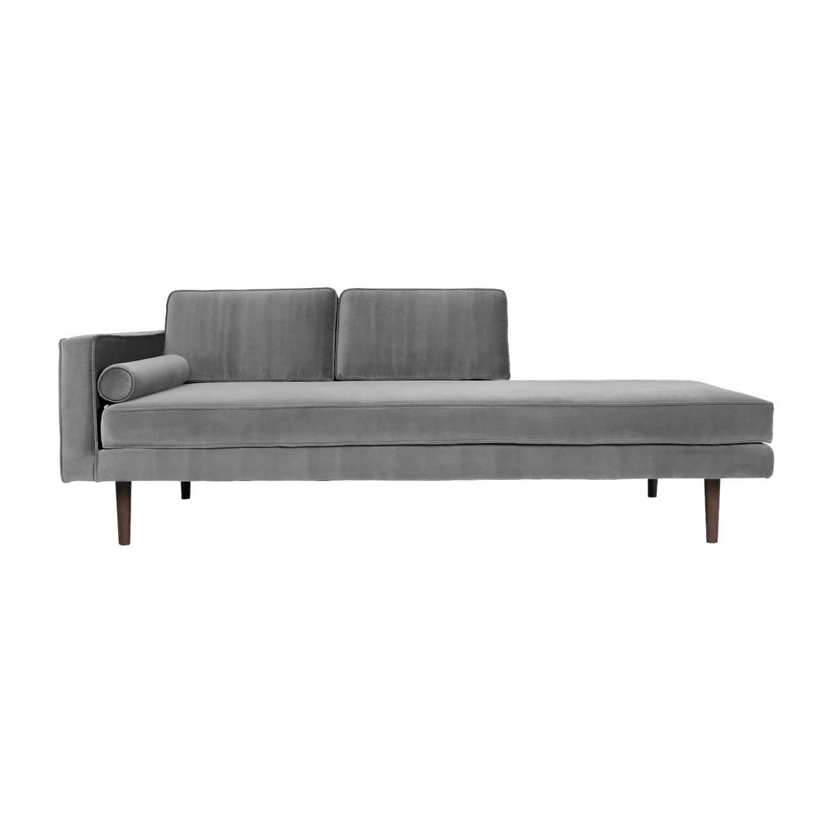 Divan en velours gris Wind - Broste Copenhagen - The Cool Republic