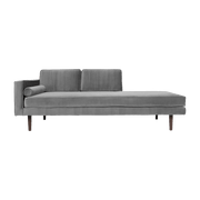 Divan en velours gris Wind - Broste Copenhagen - The Cool Republic