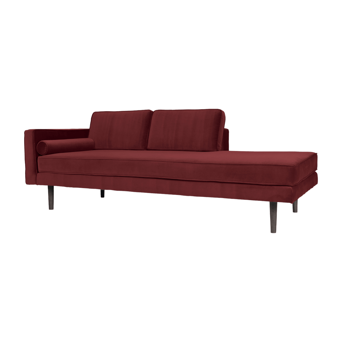 Divan en velours rouge brique Wind - Broste Copenhagen - The Cool Republic