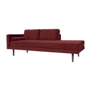 Divan en velours rouge brique Wind - Broste Copenhagen - The Cool Republic