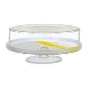 Dôme à gâteaux transparent base jaune Pigmento - Nude Glass - The Cool Republic