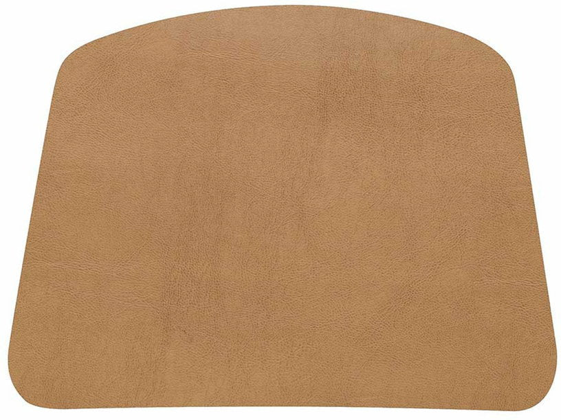 Dossier de chaise en cuir reconstitué camel Verona - Hans K - The Cool Republic