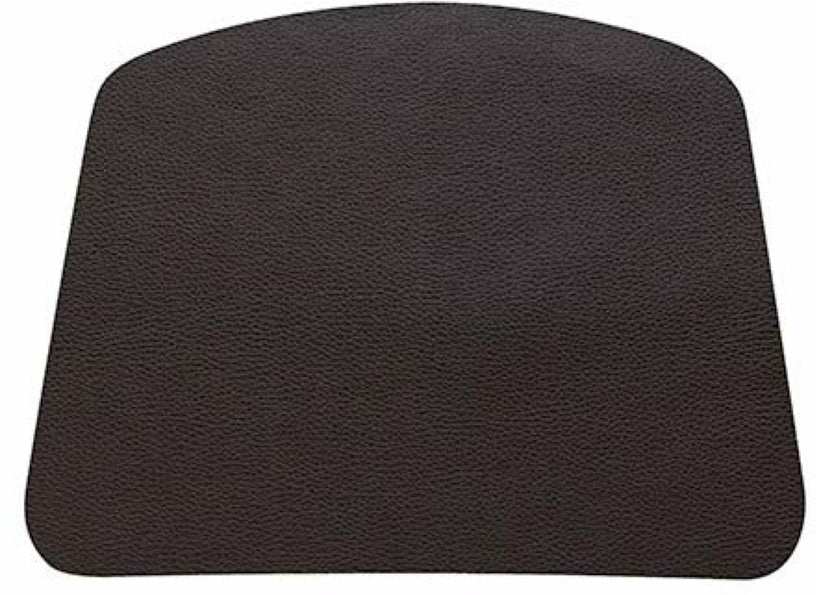 Dossier de chaise en cuir reconstitué marron Verona - Hans K - The Cool Republic