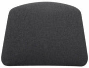 Dossier de chaise en tissu graphite Verona - Hans K - The Cool Republic