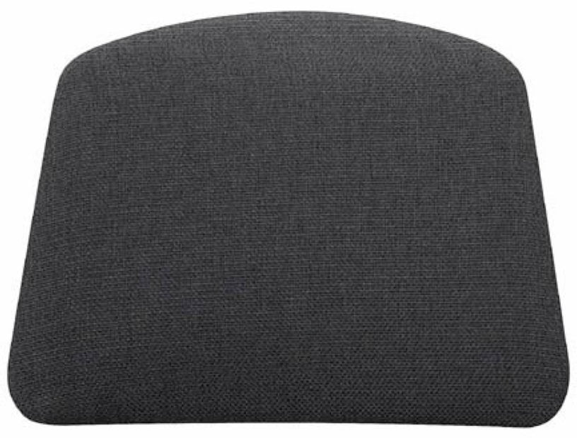 Dossier de chaise en tissu graphite Verona - Hans K - The Cool Republic