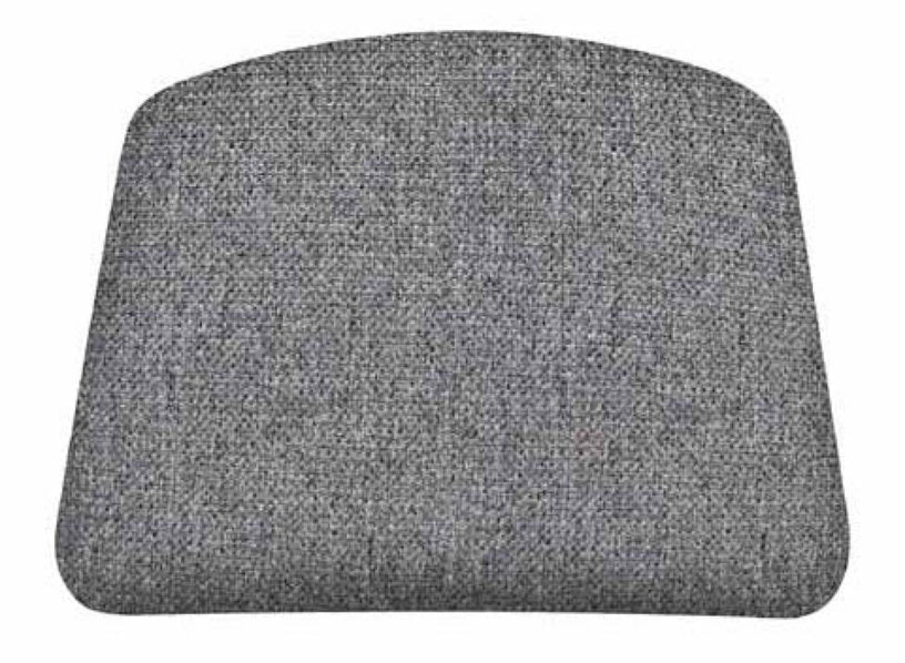 Dossier de chaise en tissu gris étincelant Verona - Hans K - The Cool Republic