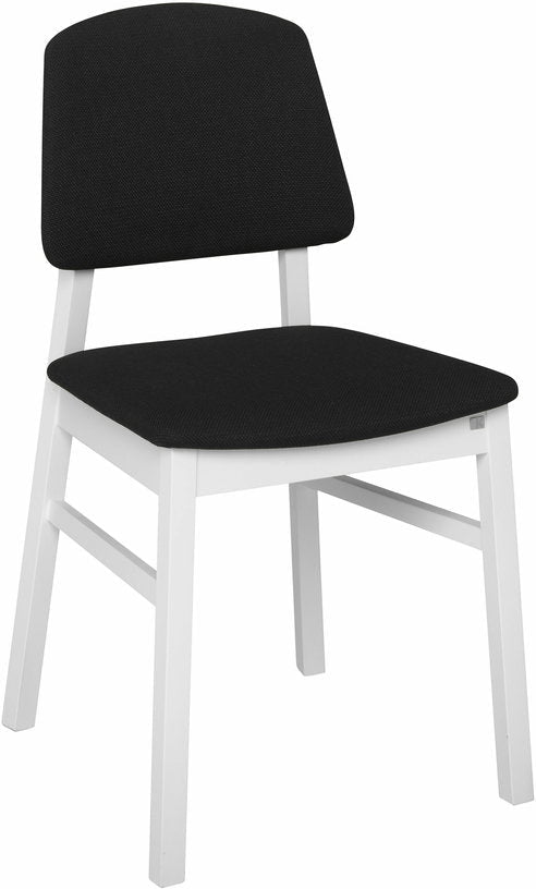 Dossier de chaise en tissu noir Verona - Hans K - The Cool Republic