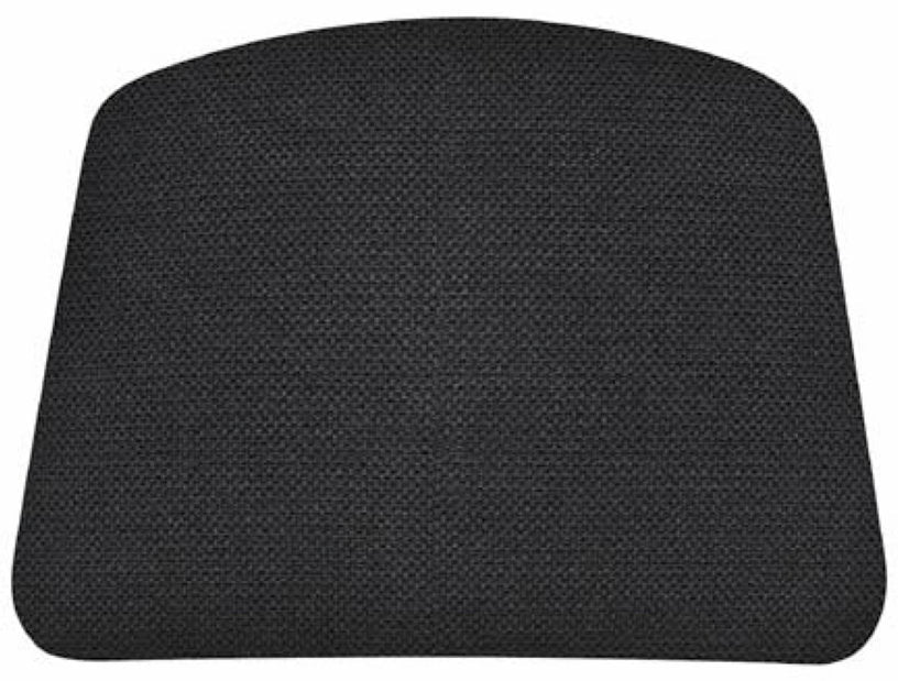 Dossier de chaise en tissu noir Verona - Hans K - The Cool Republic