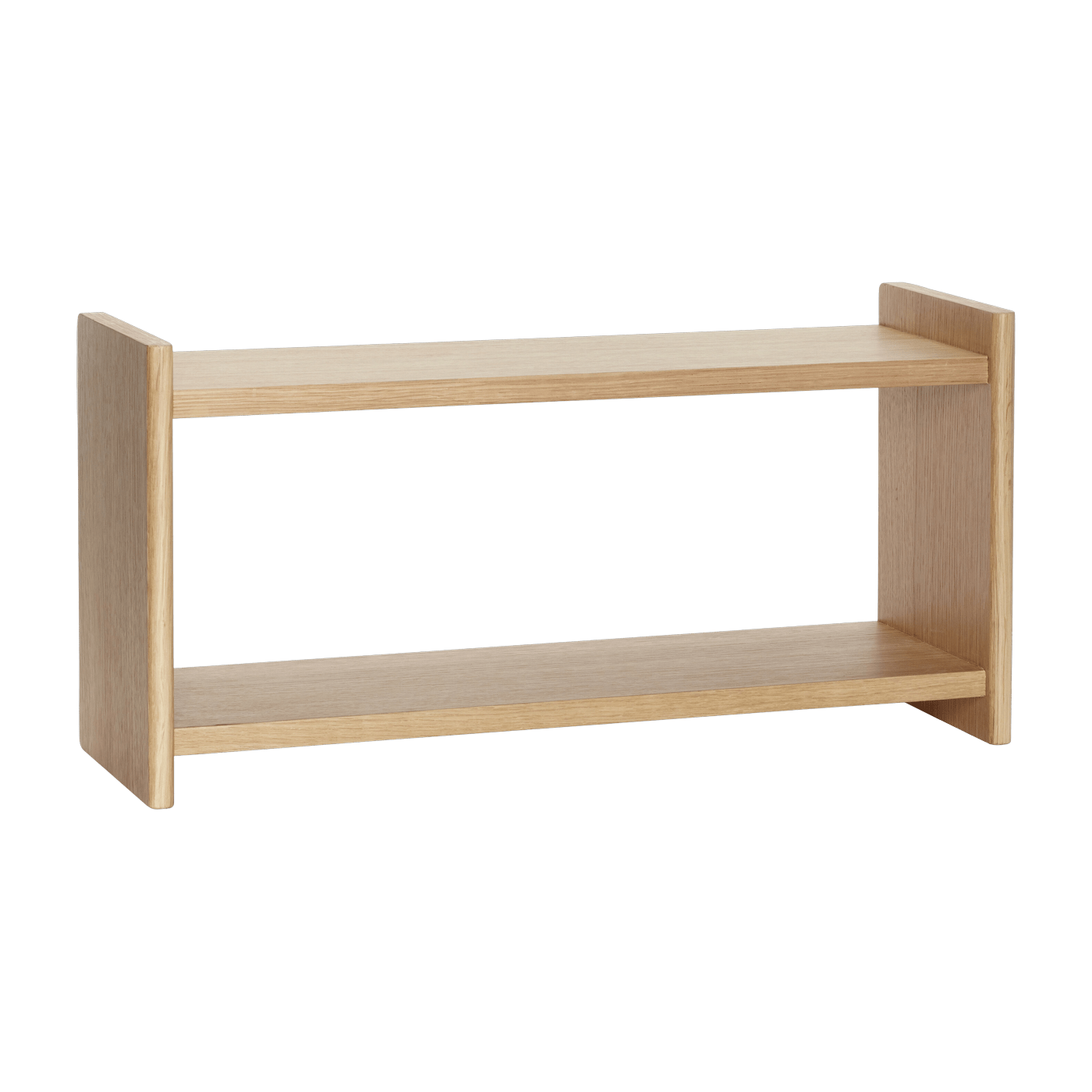 Double étagère 62cm en chêne - Hübsch - The Cool Republic