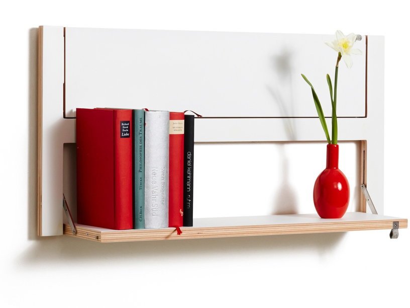 Double étagère modulable blanche 80 x 40 cm Fläpps - Ambivalenz - The Cool Republic