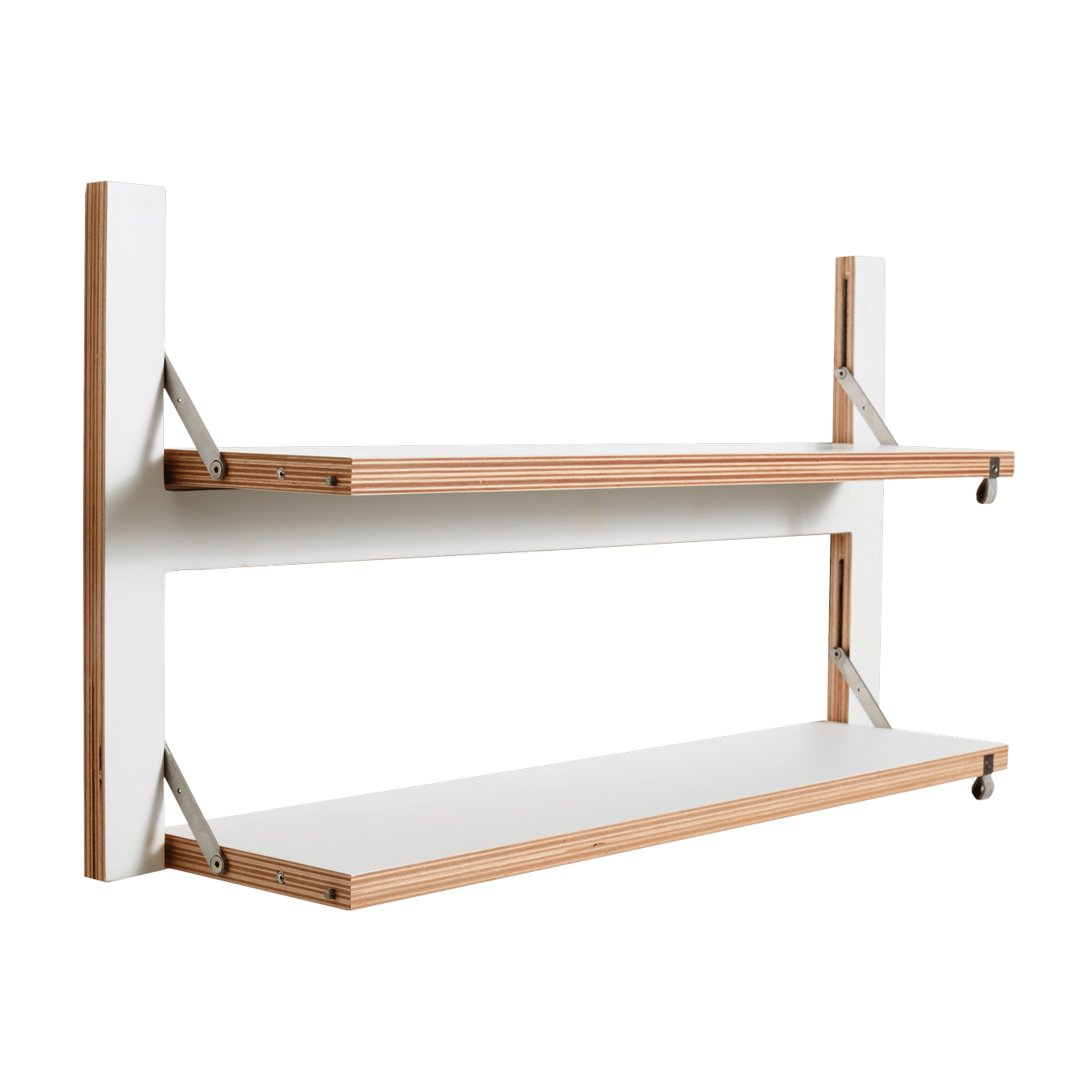 Double étagère modulable blanche 80 x 40 cm Fläpps - Ambivalenz - The Cool Republic