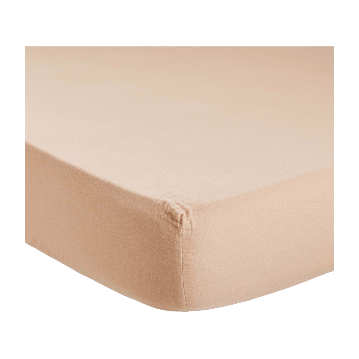 Fitted Sheet Pink Peach 140 x 200 cm Lou - Madura - The Cool Republic