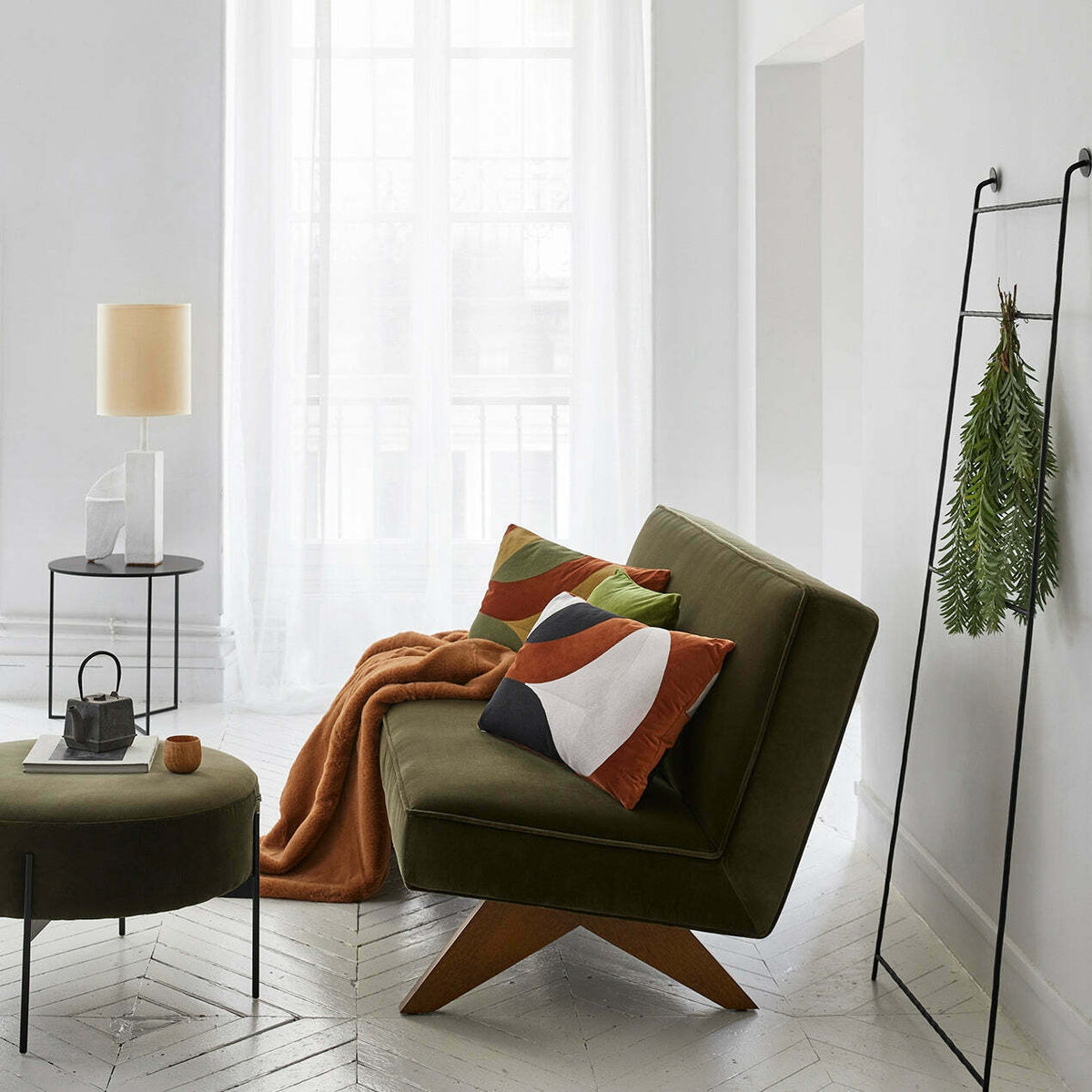 Echelle Décorative Assia Noir - Madura - The Cool Republic