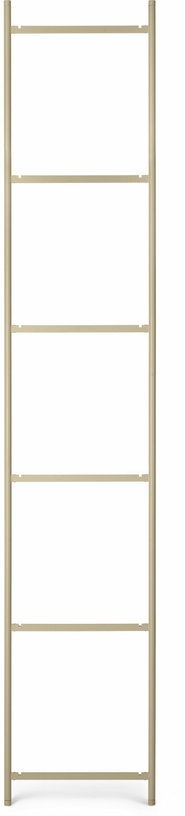 Echelle en acier beige 42 x 226 cm Punctual - Ferm living - The Cool Republic