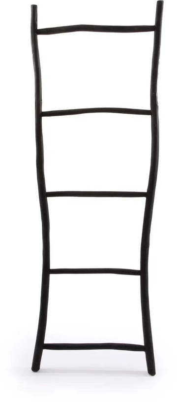 Echelle en teck 165 cm noir Tulum - Bazar Bizar - The Cool Republic