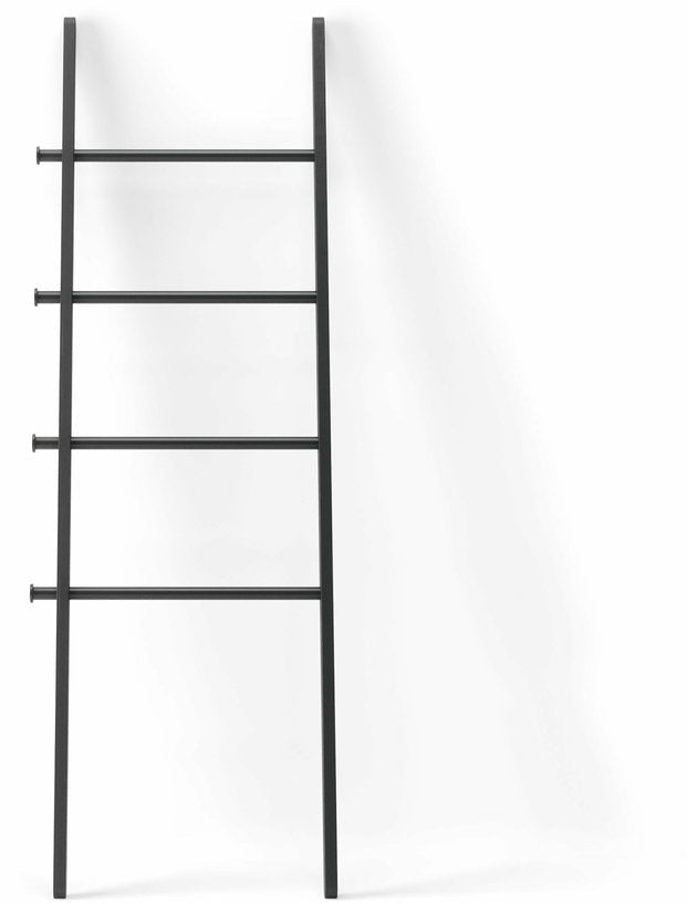 Echelle étendoir en frêne et acier noire Leana Ladder - Umbra - The Cool Republic