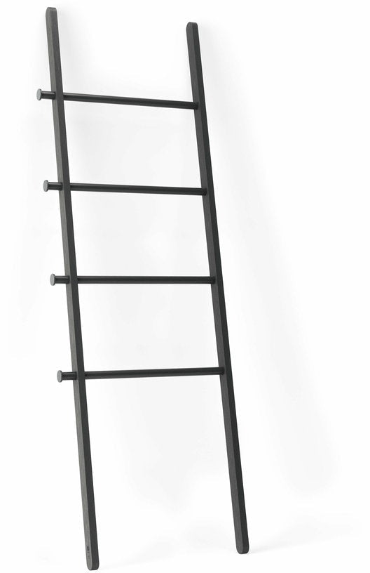 Echelle étendoir en frêne et acier noire Leana Ladder - Umbra - The Cool Republic