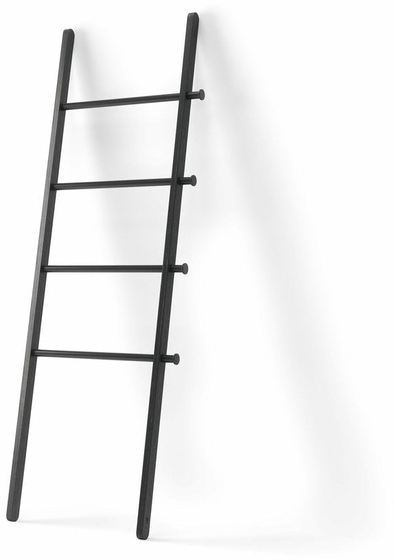 Echelle étendoir en frêne et acier noire Leana Ladder - Umbra - The Cool Republic