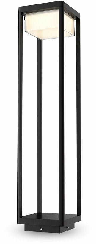 Eclairage paysager en aluminium noir Baker Street - Maytoni - The Cool Republic