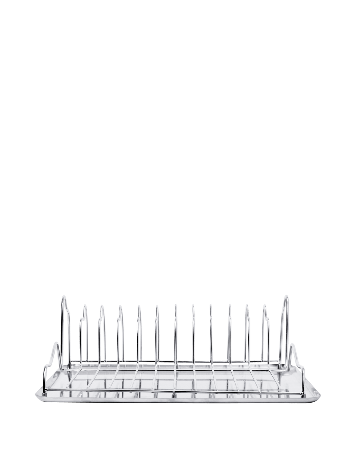 Egouttoir en acier inoxydable poli 40 x 30 x 13,2 cm Curvature - Ferm Living - The Cool Republic