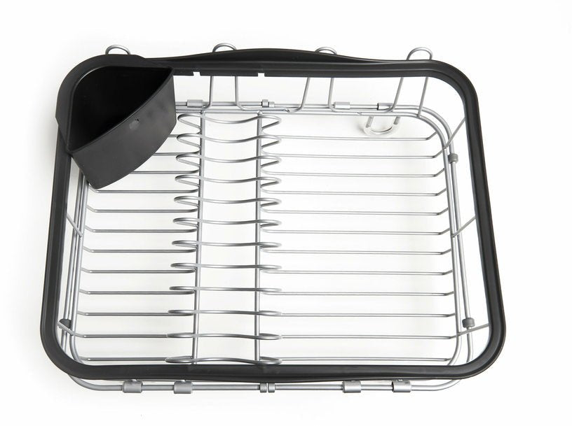 Egouttoir extensible et rétractable en fer noir Sinkin - Umbra - The Cool Republic