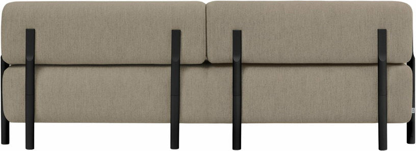 Élément angle gauche de canapé modulable beige Palo - Hem - The Cool Republic