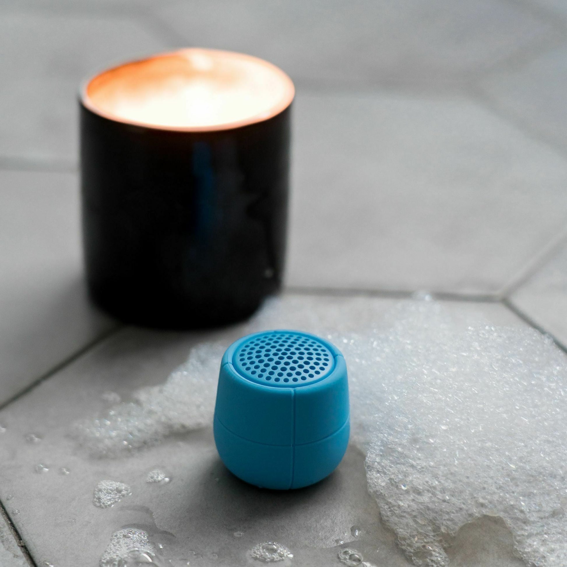 Enceinte bluetooth bleu clair Mino X - Lexon Design - The Cool Republic