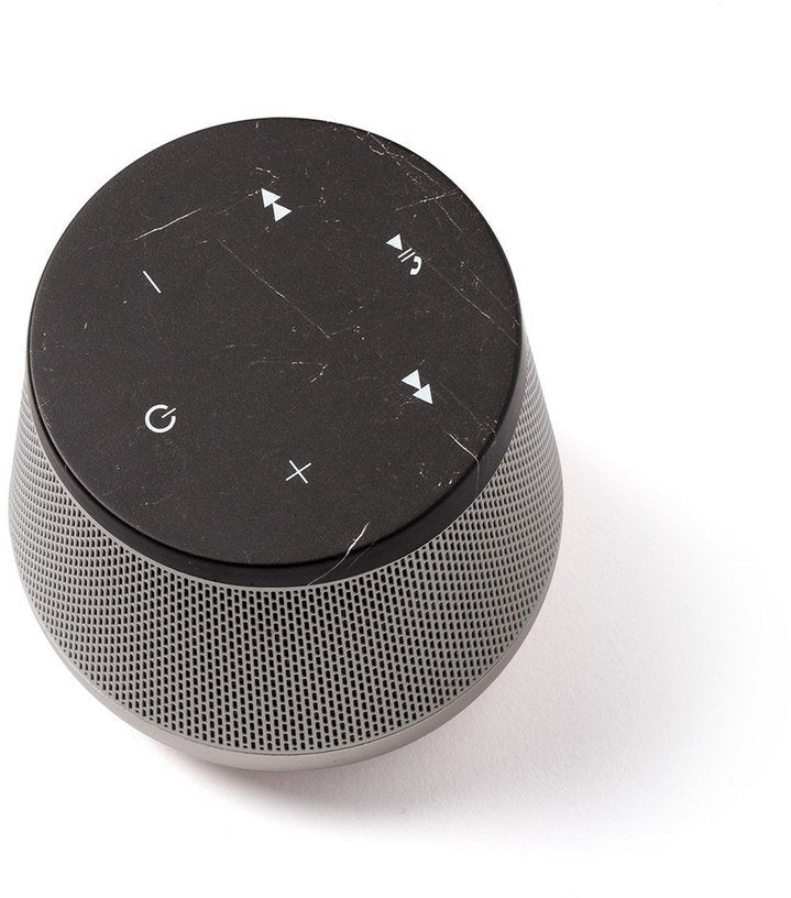 Enceinte bluetooth effet marbre noir Miami Sound - Lexon Design - The Cool Republic