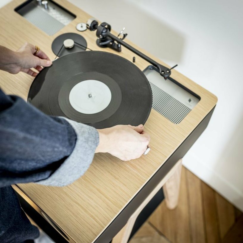 Enceinte en chêne LX Platine - La Boite concept - The Cool Republic