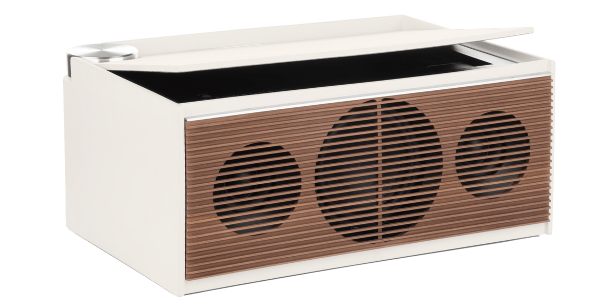 Enceinte en noyer beige 36x25x16cm Pr link - La boite concept - The Cool Republic