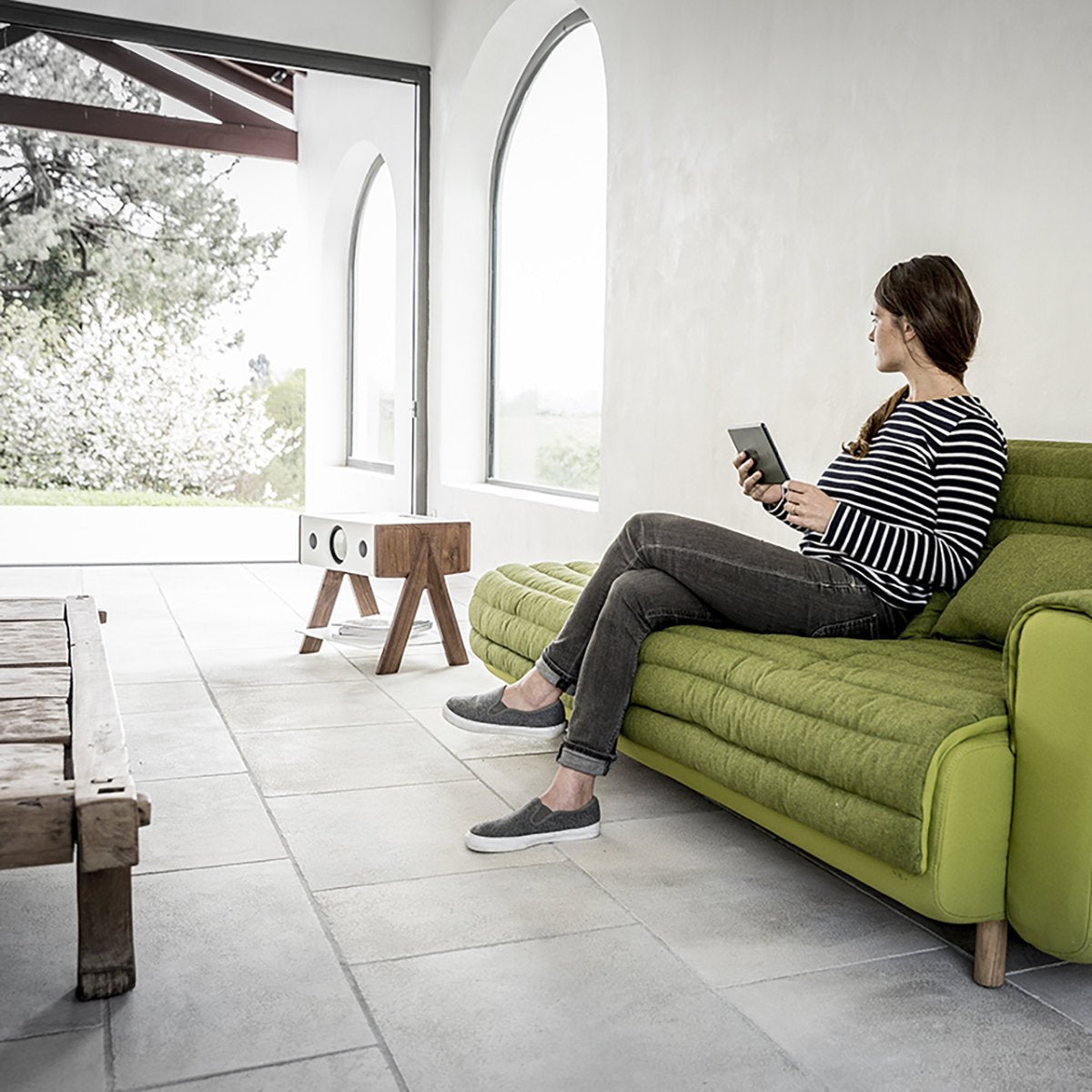 Enceinte multimédia bluetooth Cube Corian® Series - La Boite concept - The Cool Republic