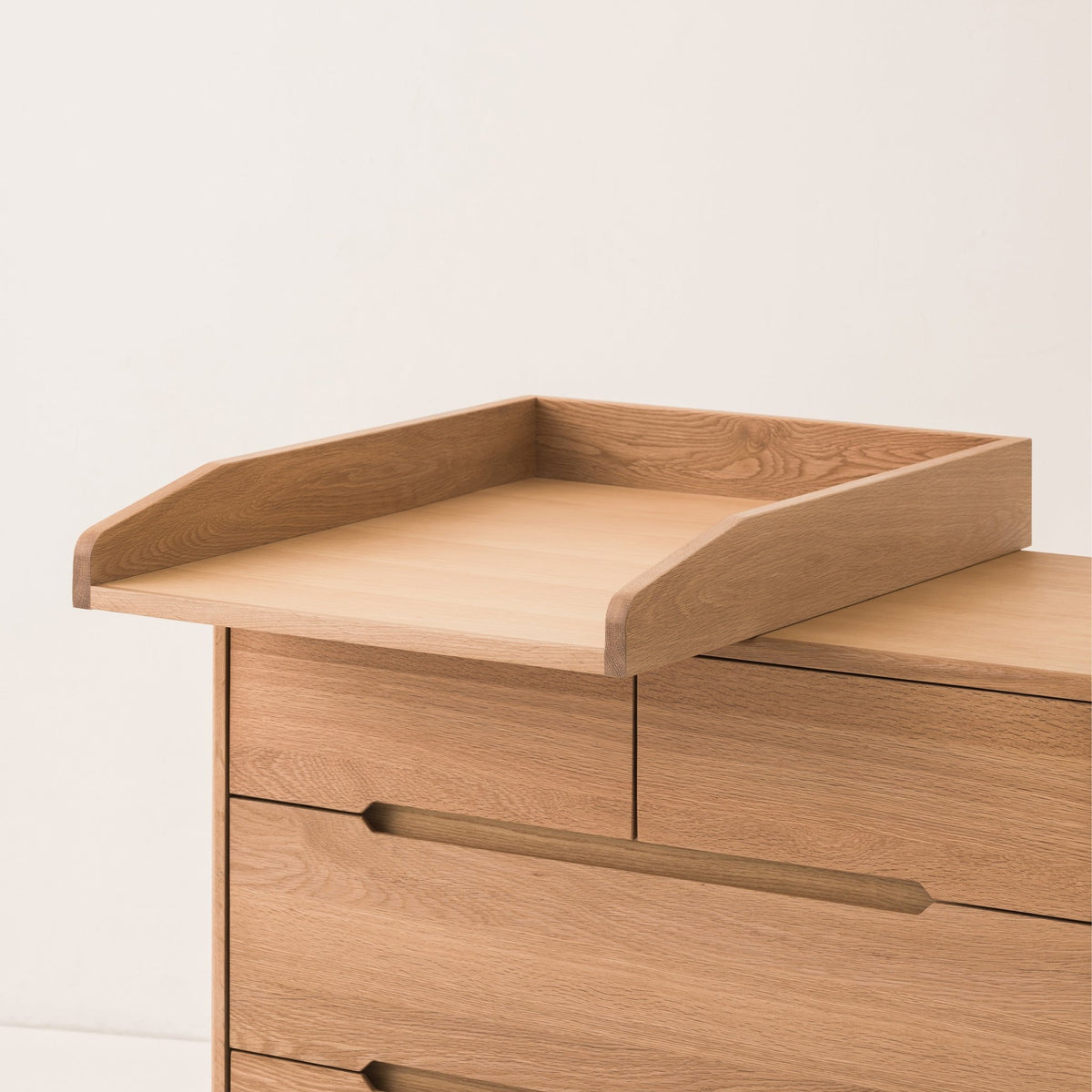 Ensemble commode et table à langer en chêne massif 50 x 87 x 85 cm Pure - Nobodinoz - The Cool Republic