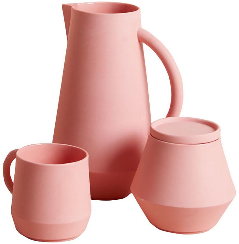 Ensemble rouge Unison Ceramic - Schneid - The Cool Republic