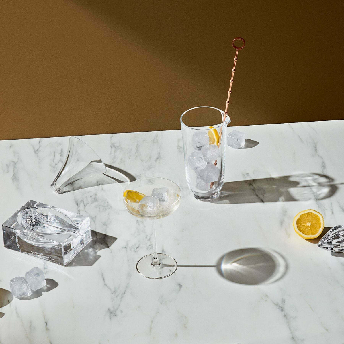 Entonnoir Cruet - Nude Glass - The Cool Republic