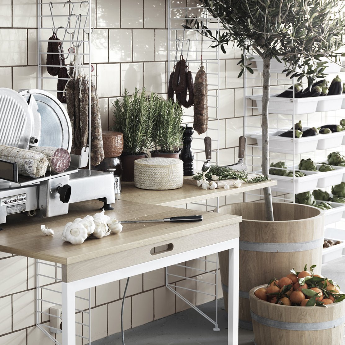 Etagère 3 compartiments Blanc - String furniture - The Cool Republic
