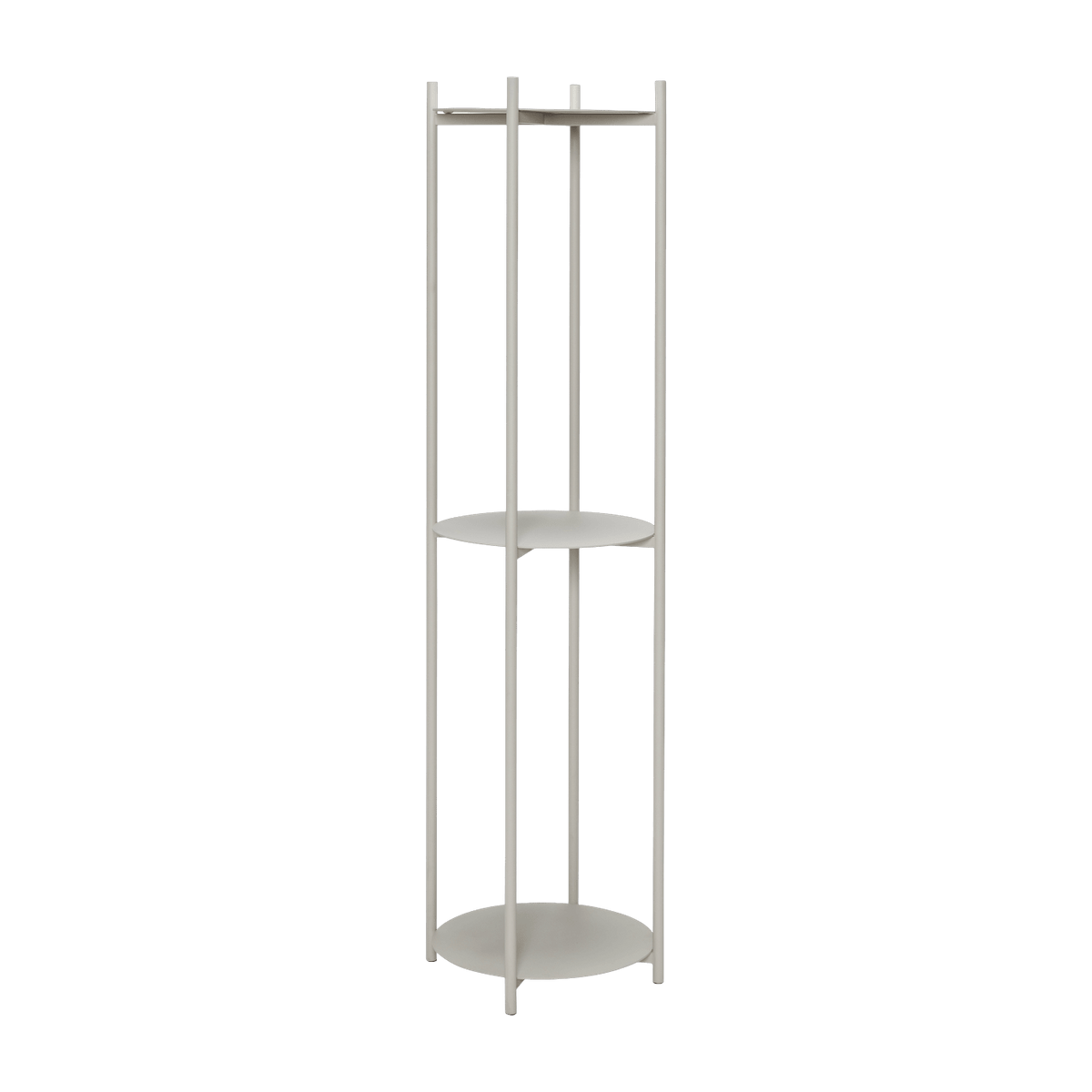 Norm Shelf Unit Cylinder Grey - Hübsch - The Cool Republic