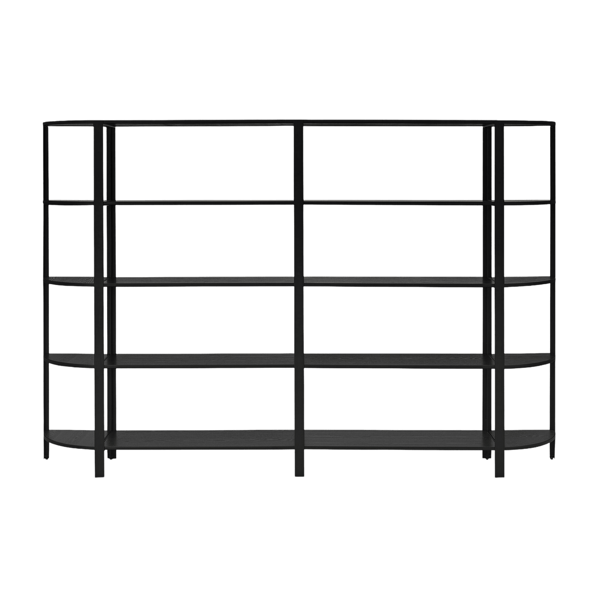 Etagère basse 273x185 noire Omni - AYTM - The Cool Republic