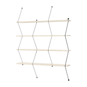 Etagère Climb en bouleau 120 cm Noir - La Chance - The Cool Republic