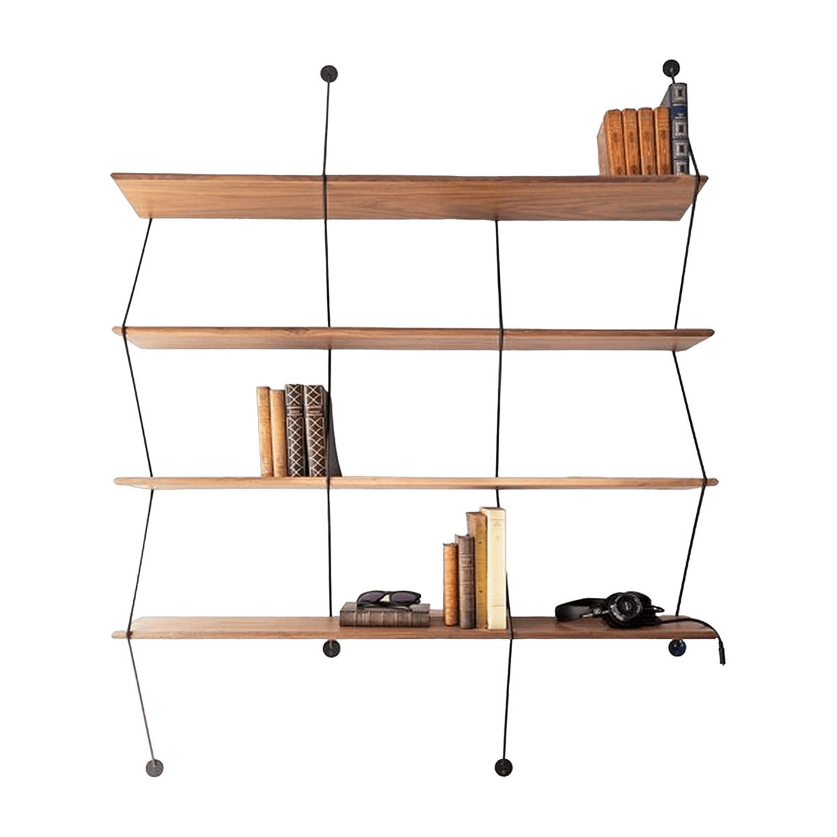 Etagère Climb en noyer mega noir - La Chance - The Cool Republic