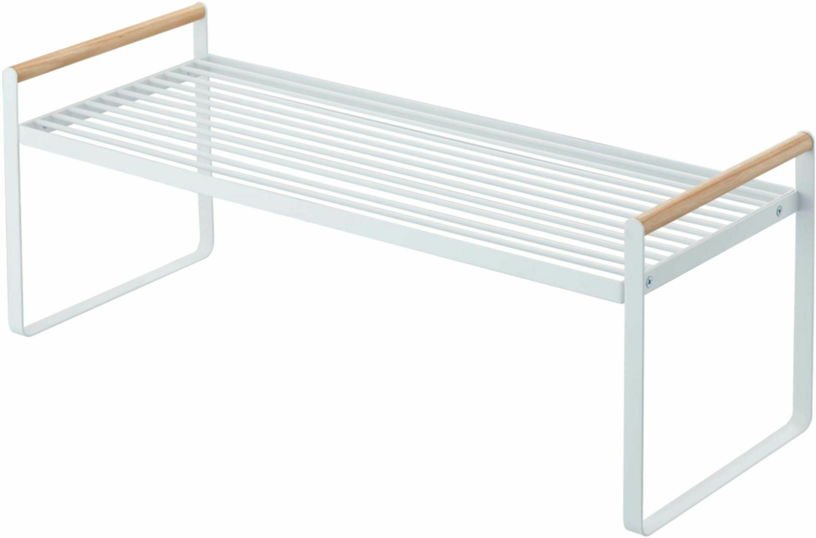 Etagère de rangement de cuisine en acier blanche - Yamazaki - The Cool Republic
