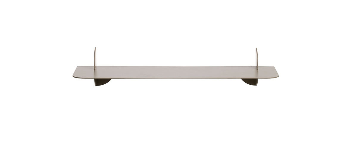 Étagère en acier inoxydable taupe 60cm Aedes - AYTM - The Cool Republic