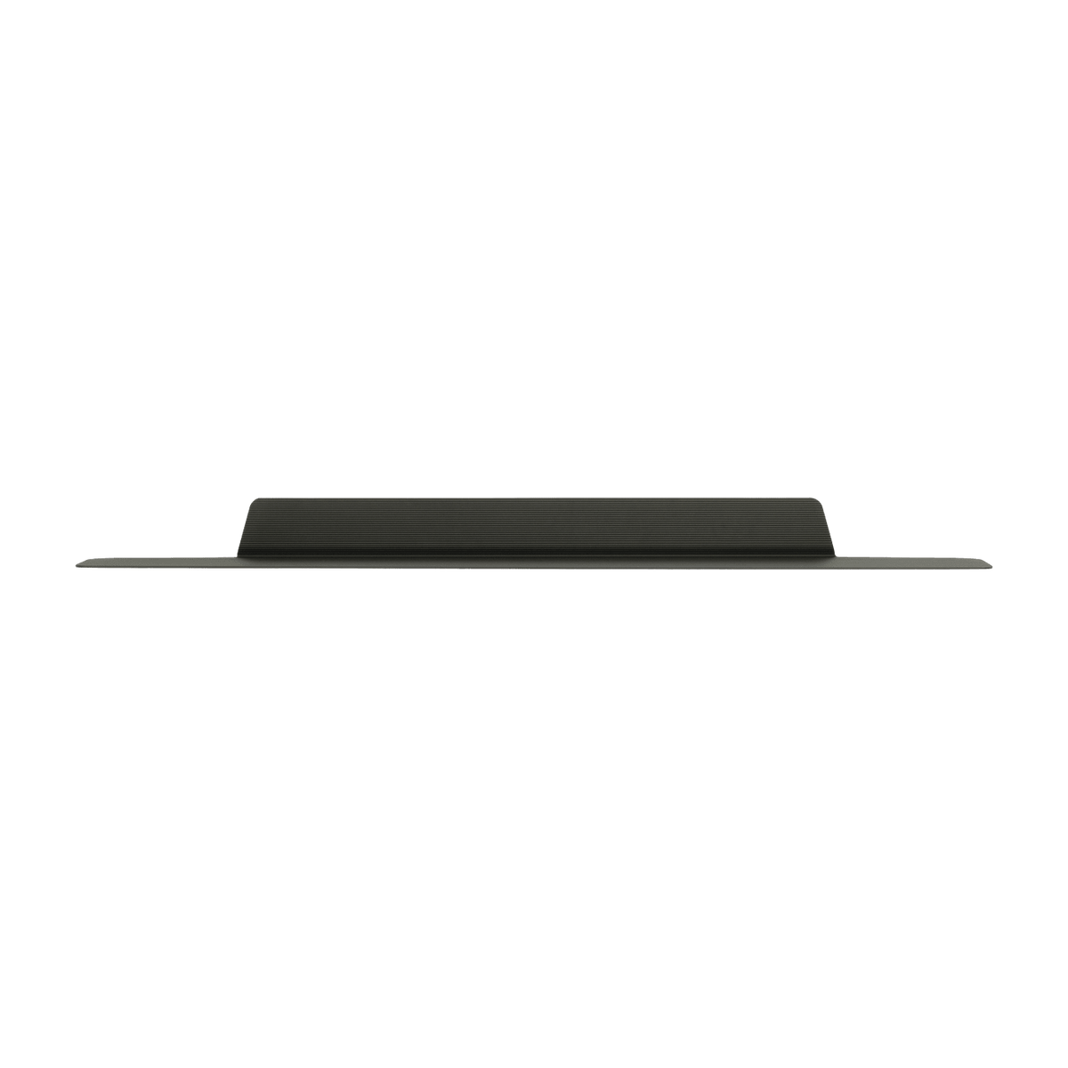 Black aluminum shelf 160 cm Jet - Normann Copenhagen - The Cool Republic