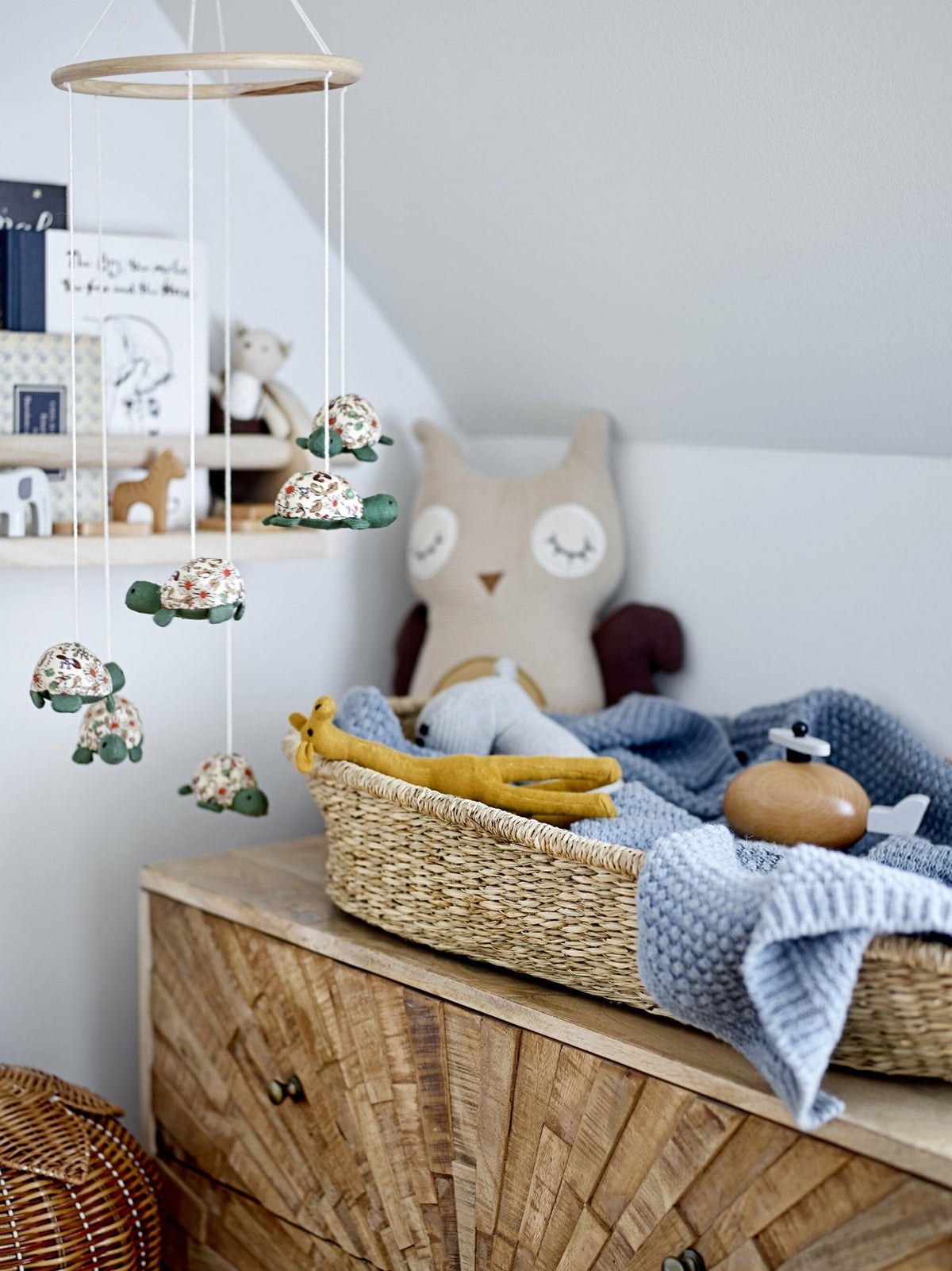 Étagère en bois naturel Mingus - Bloomingville mini - The Cool Republic